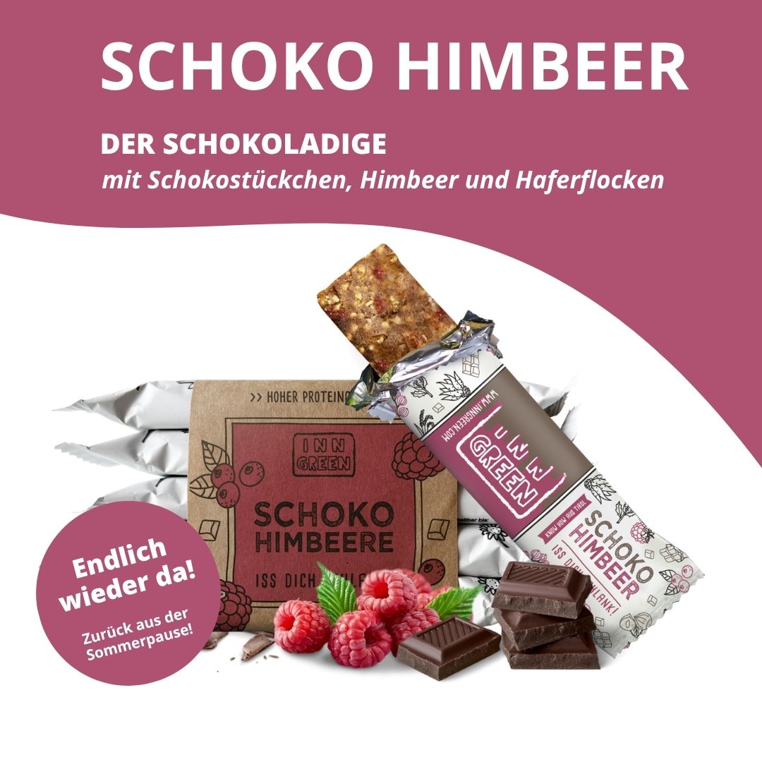 Schoko Himbeer Riegel I 5er Pack