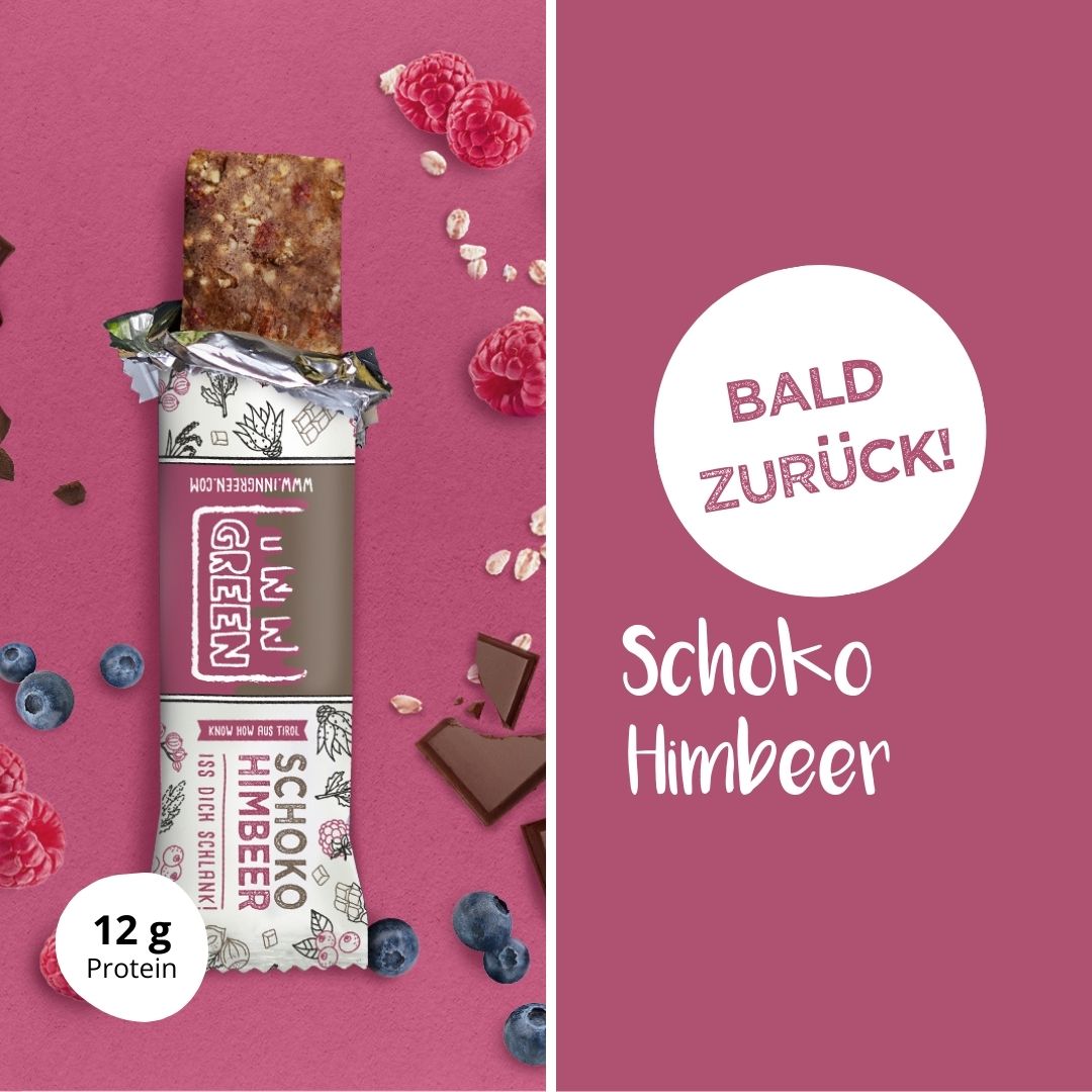 Schoko Himbeer Riegel