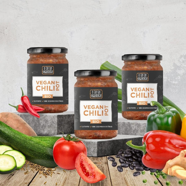 BIO CHILI POT VEGAN  - für deine Esstage - 6x Chili Pot Vegan