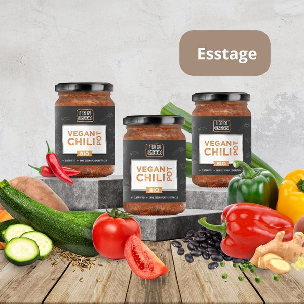 BIO CHILI POT VEGAN  - für deine Esstage - 6x Chili Pot Vegan