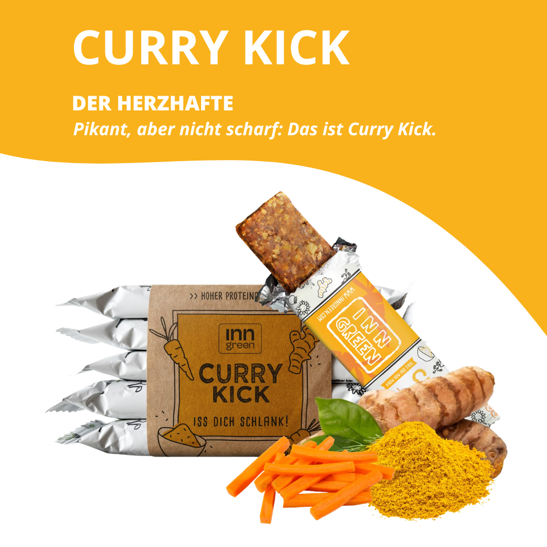 Curry Kick Riegel l 5er Pack