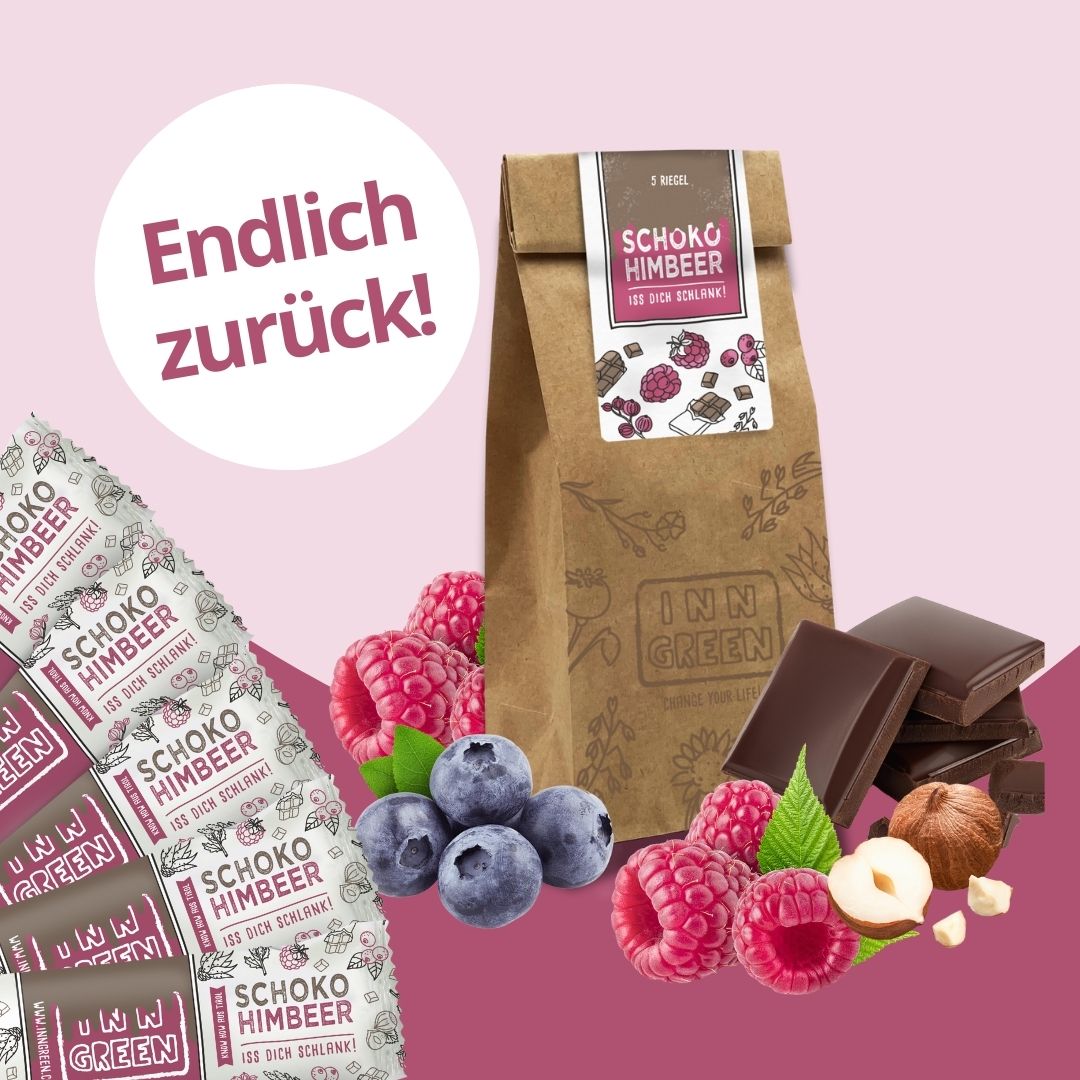 Schoko Himbeer Riegel