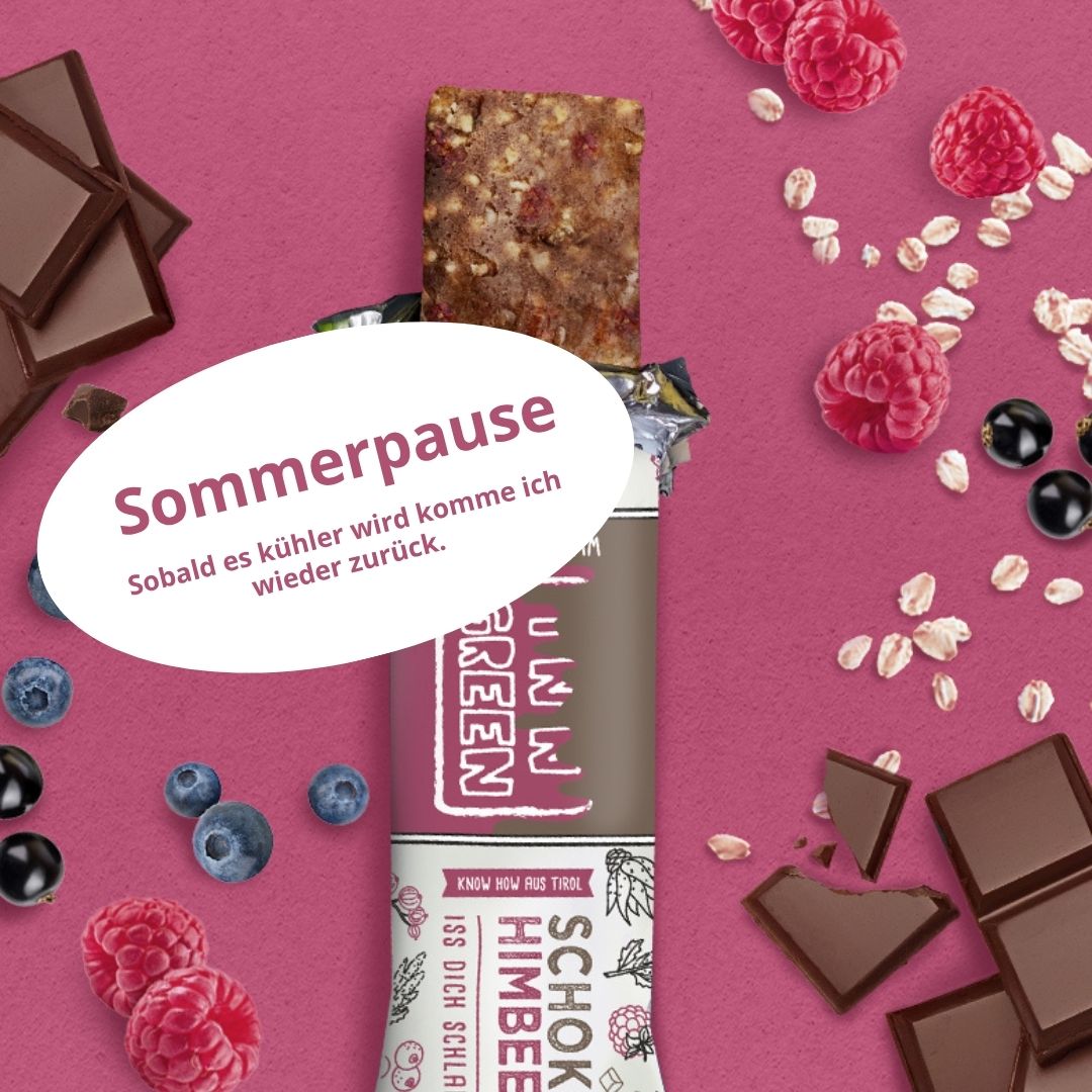 Schoko Himbeer Riegel I 5er Pack